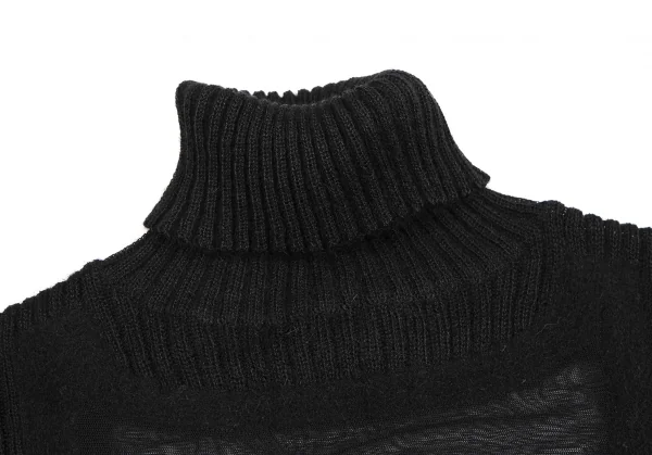 Jean-Paul GAULTIER FEMME Mesh Switching Knit Sweater K-124843_004