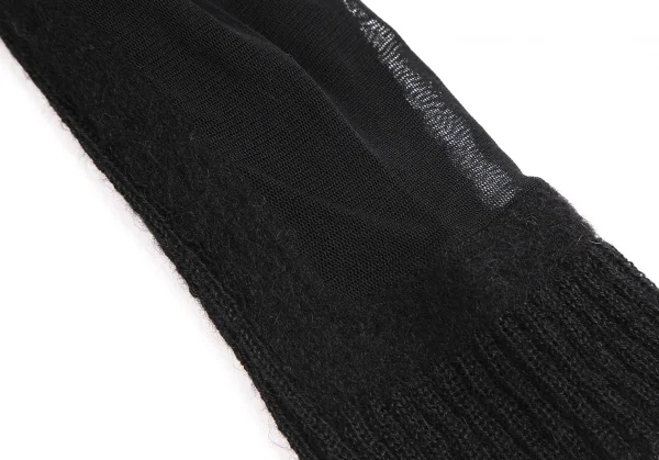 Jean-Paul GAULTIER FEMME Mesh Switching Knit Sweater K-124843_006