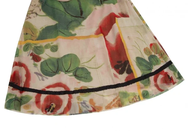Jean-Paul GAULTIER FEMME Printed Mesh Skirt K-124849_005