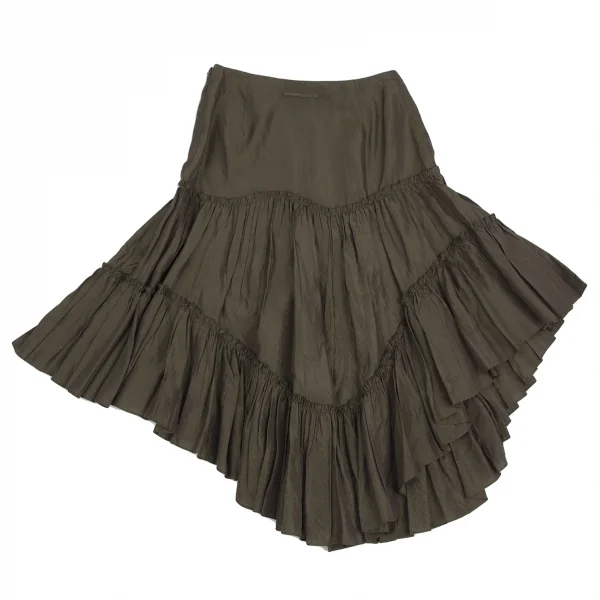 Jean-Paul GAULTIER FEMME Gather Tiered Skirt K-124850_010
