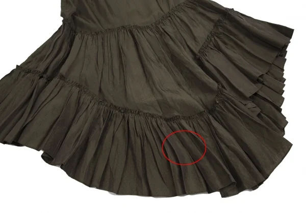 Jean-Paul GAULTIER FEMME Gather Tiered Skirt K-124850_012