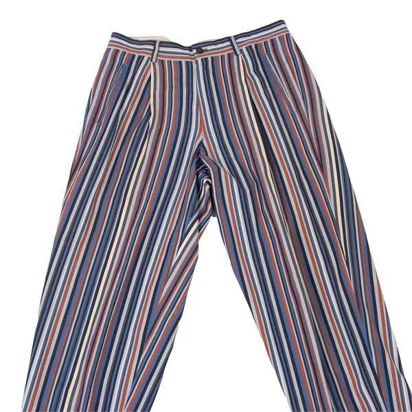 ISSEY MIYAKE MEN Cotton Stripe Pants K-124876_002