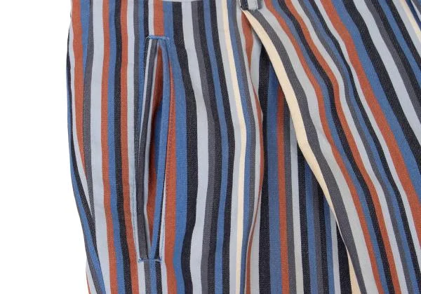 ISSEY MIYAKE MEN Cotton Stripe Pants K-124876_004