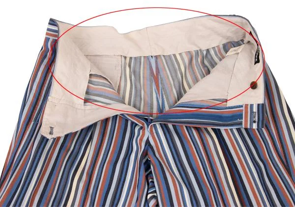 ISSEY MIYAKE MEN Cotton Stripe Pants K-124876_006