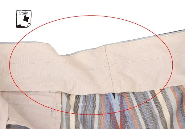 ISSEY MIYAKE MEN Cotton Stripe Pants K-124876_007