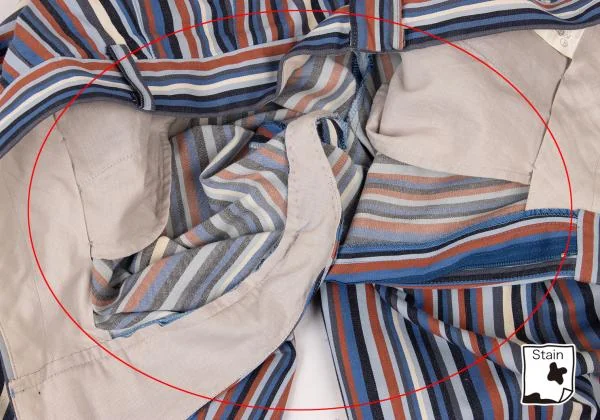 ISSEY MIYAKE MEN Cotton Stripe Pants K-124876_008