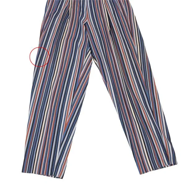 ISSEY MIYAKE MEN Cotton Stripe Pants K-124876_009