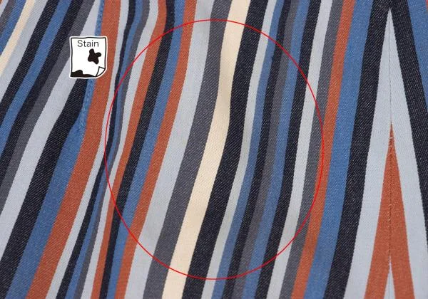 ISSEY MIYAKE MEN Cotton Stripe Pants K-124876_013