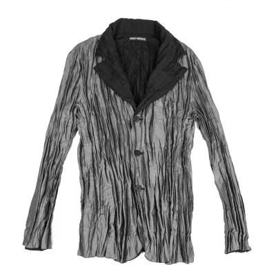 ISSEY MIYAKE MEN Wrinkle Pleated Reversible Jacket