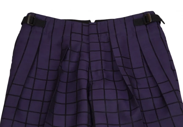 ISSEY MIYAKE MEN Random Window Pen Check Pants K-124891_002