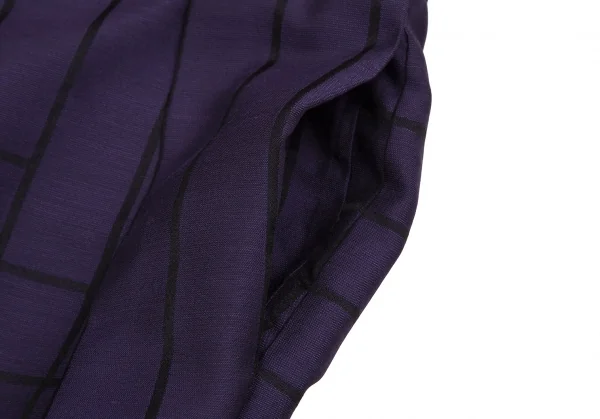 ISSEY MIYAKE MEN Random Window Pen Check Pants K-124891_004