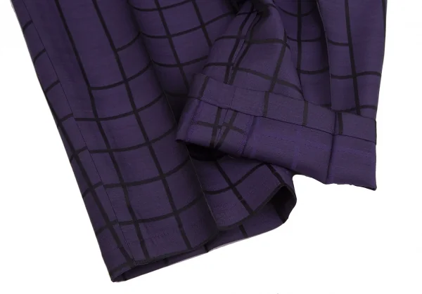 ISSEY MIYAKE MEN Random Window Pen Check Pants K-124891_007