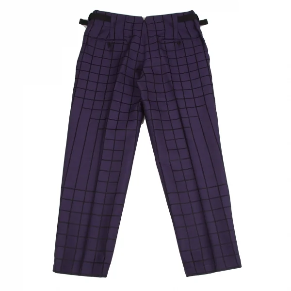 ISSEY MIYAKE MEN Random Window Pen Check Pants K-124891_008