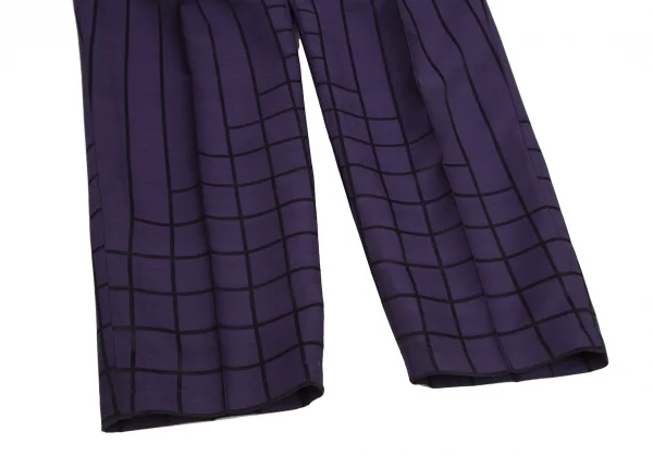 ISSEY MIYAKE MEN Random Window Pen Check Jacket & Pants K-124892_011
