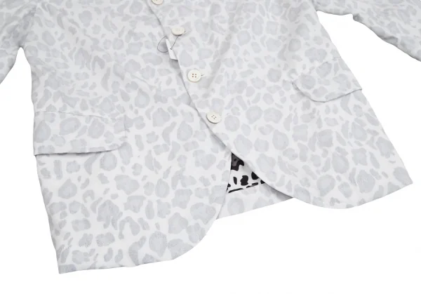 BLACK COMME des GARCONS Leopard printed Insideout Jacket K-124906_011