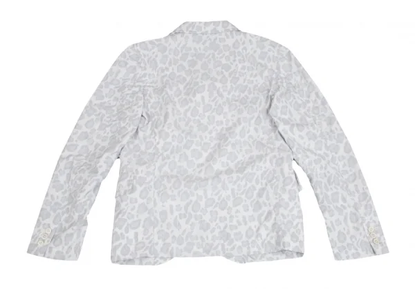 BLACK COMME des GARCONS Leopard printed Insideout Jacket K-124906_016