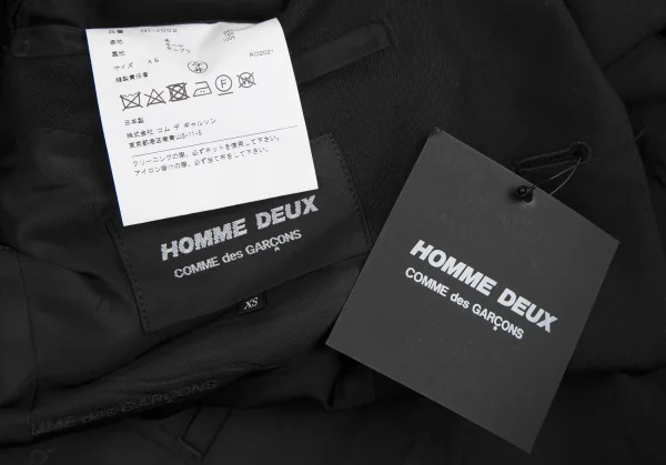 COMME des GARCONS HOMME DEUX Notched Lapel Jacket K-124907_020