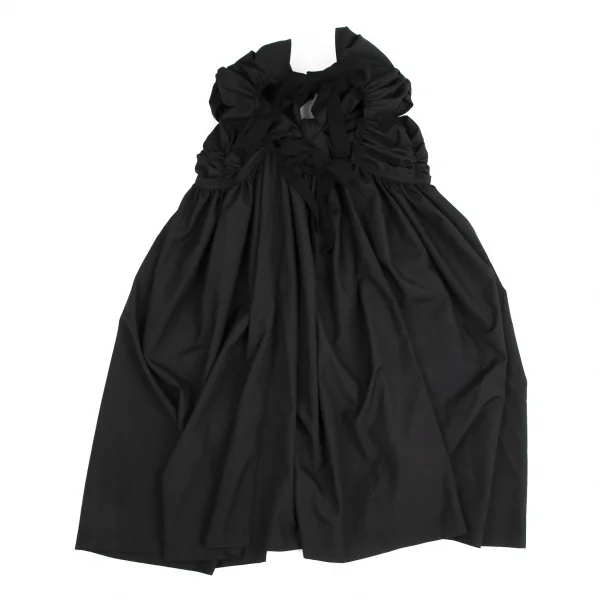 tao Poly Wool Gather Design Sleeveless Dress K-124915_011