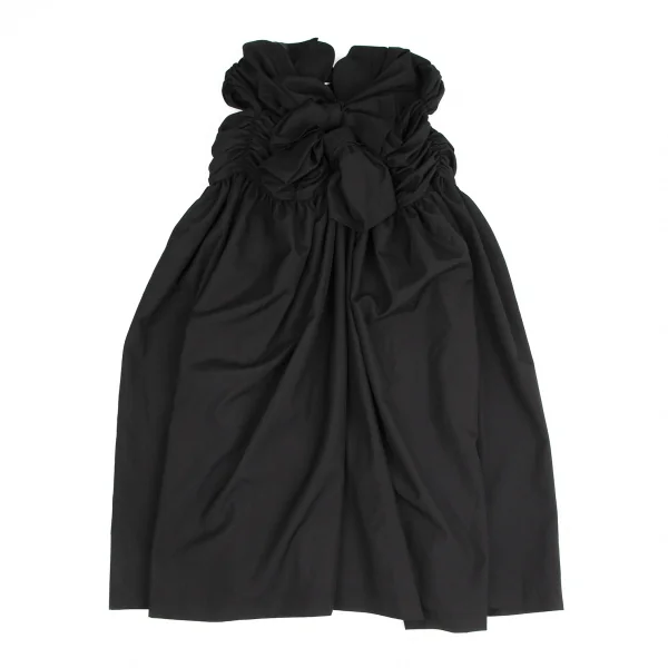 tao Poly Wool Gather Design Sleeveless Dress K-124915_002