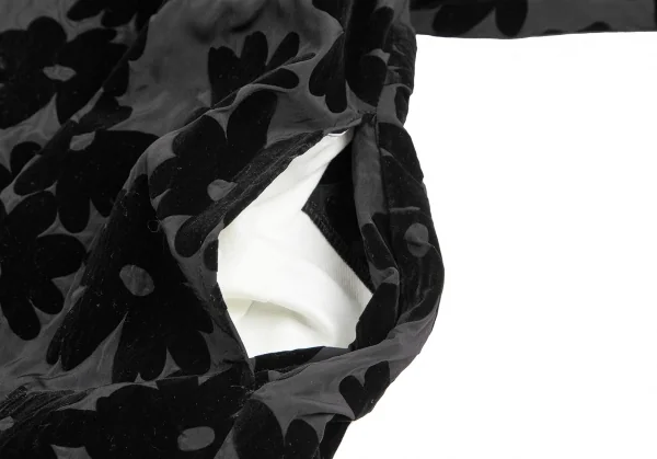 COMME des GARCONS Floral Flocky Printed Dress K-124917_010