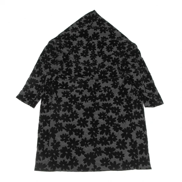 COMME des GARCONS Floral Flocky Printed Dress K-124917_011