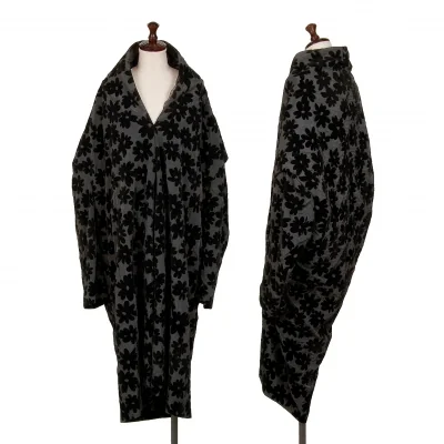 COMME des GARCONS Floral Flocky Printed Dress
