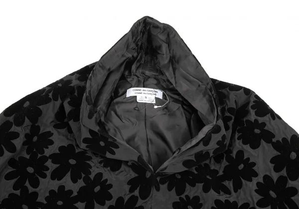 COMME des GARCONS Floral Flocky Printed Dress K-124917_004