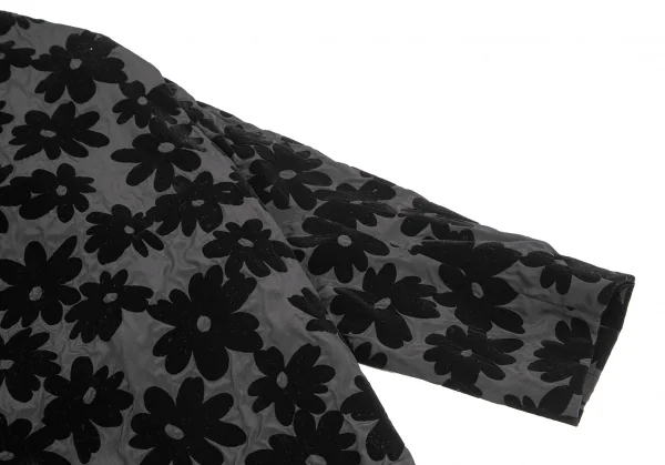 COMME des GARCONS Floral Flocky Printed Dress K-124917_005