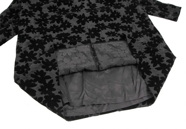 COMME des GARCONS Floral Flocky Printed Dress K-124917_008
