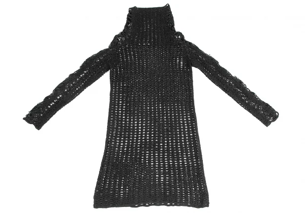 DIESEL Side Switching Openwork Low Gauge Knit Dress K-124921_010