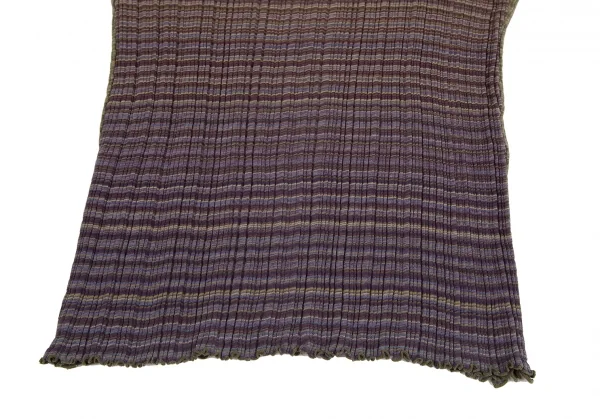 JURGEN LEHL Stripe Rib Knit Sleeveless Shirt K-124923_006