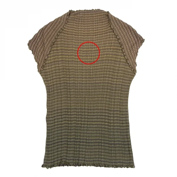 JURGEN LEHL Stripe Rib Knit Sleeveless Shirt K-124923_009