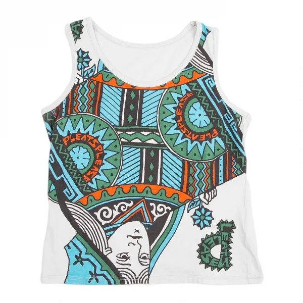 PLEATS PLEASE Trump Printed Tank Top K-124924_002