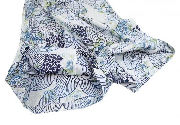 tao COMME des GARCONS Hydrangea Printed Half Wrap Wide Pants K-124925_007