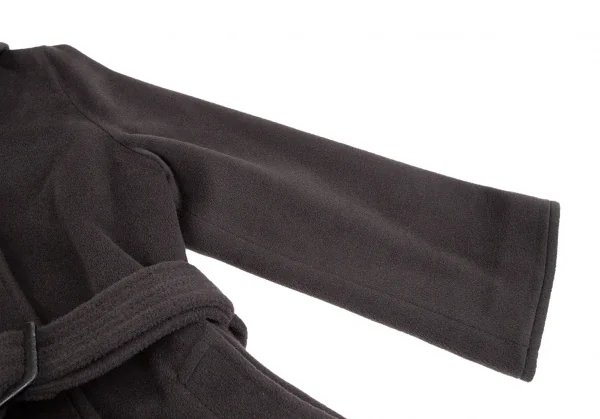 アルマーニコレツィオーニARMANI COLLEZIONI カシミヤ混ガウンコート 茶42 K-124989_005