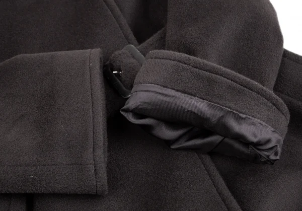 アルマーニコレツィオーニARMANI COLLEZIONI カシミヤ混ガウンコート 茶42 K-124989_006