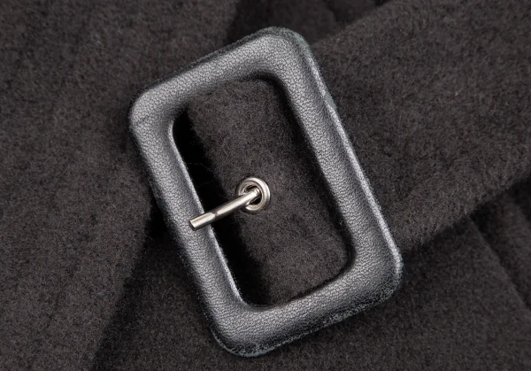 アルマーニコレツィオーニARMANI COLLEZIONI カシミヤ混ガウンコート 茶42 K-124989_010