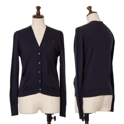 POLO RALPH LAUREN One Point Embroidery Cardigan
