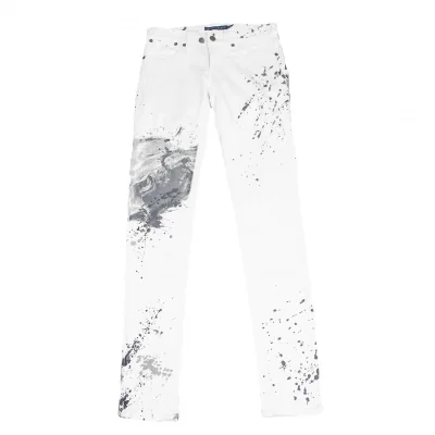 Ralph Lauren Splash Printed Skinny Jeans