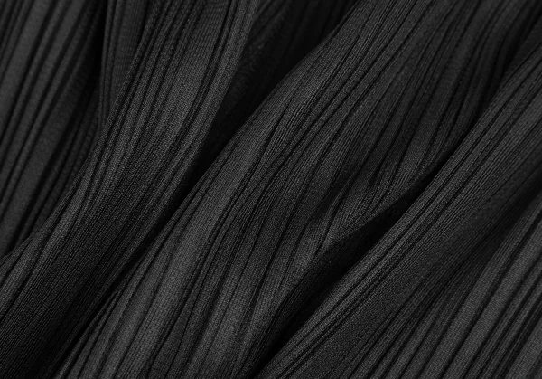 PLEATS PLEASE Detachable Fur Collar Pleated Double Coat K-125032_016