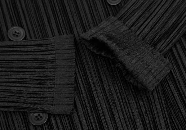 PLEATS PLEASE Shiny Pleated Double Jacket K-125033_007