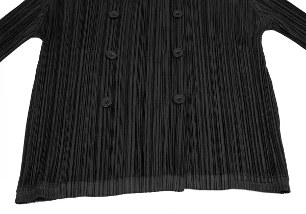 PLEATS PLEASE Shiny Pleated Double Jacket K-125033_008