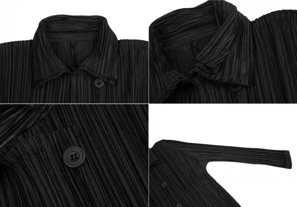 PLEATS PLEASE Shiny Pleated Double Jacket & Skirt K-125035_004