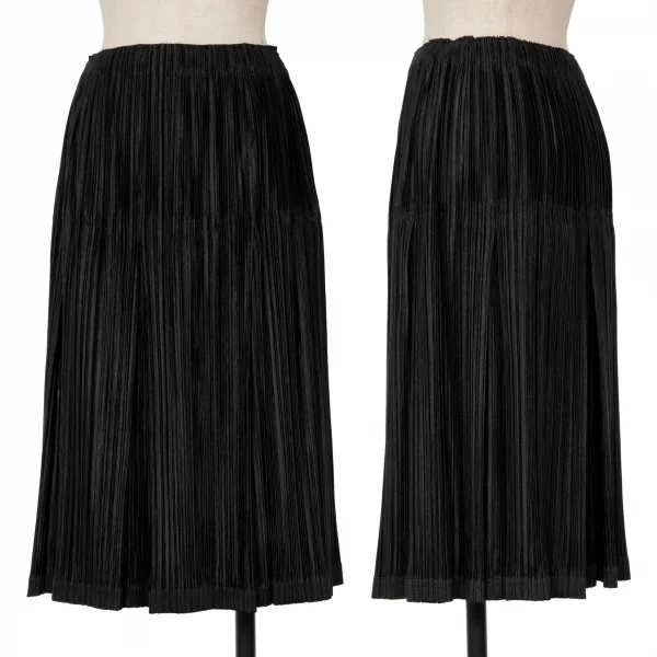 PLEATS PLEASE Shiny Pleated Double Jacket & Skirt K-125035_009