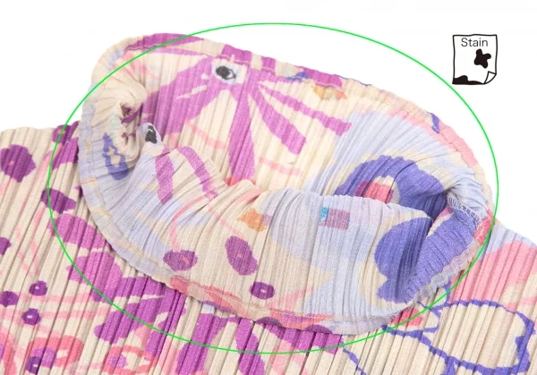 PLEATS PLEASE Floral Printed Top & Skirt K-125038_006