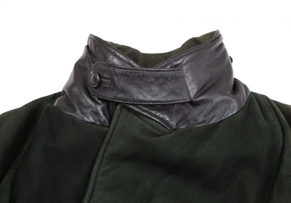 ISSEY MIYAKE MEN Sheep leather Coat K-125126_003