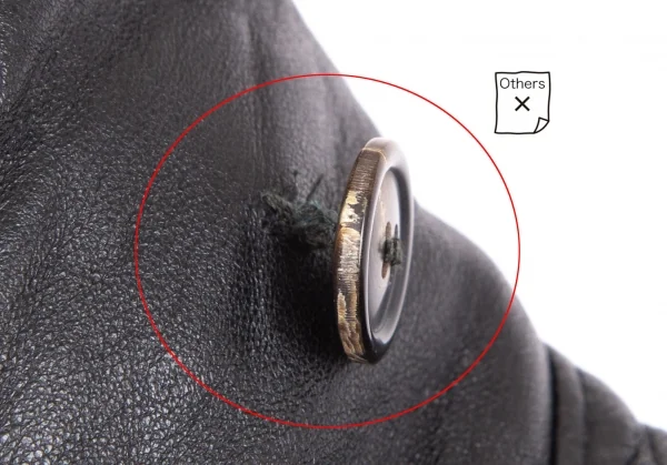 ISSEY MIYAKE MEN Sheep leather Coat K-125126_004