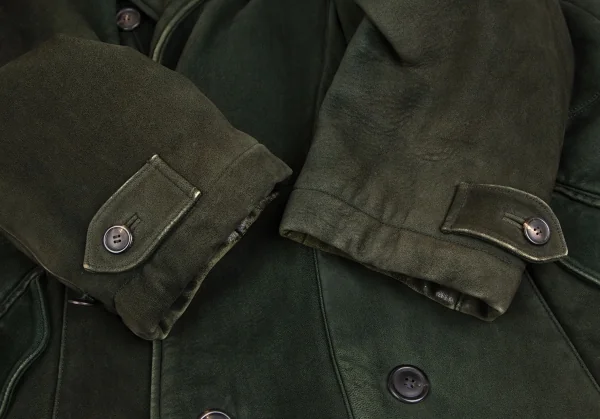 ISSEY MIYAKE MEN Sheep leather Coat K-125126_006