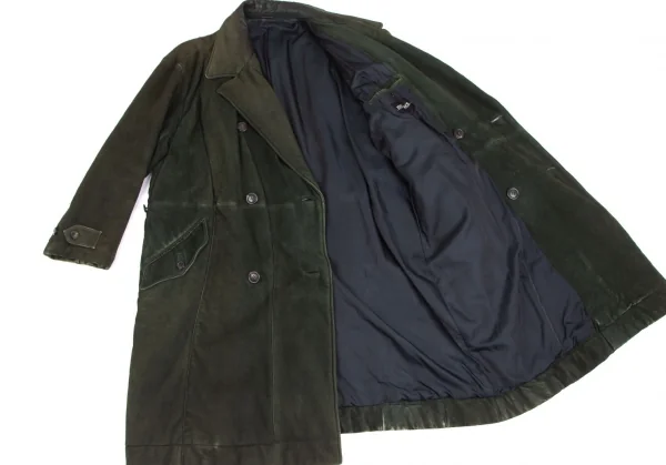 ISSEY MIYAKE MEN Sheep leather Coat K-125126_011