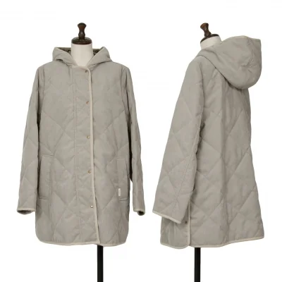NON NO Mademoiselle NON NON Lining Check Corduroy Jacket